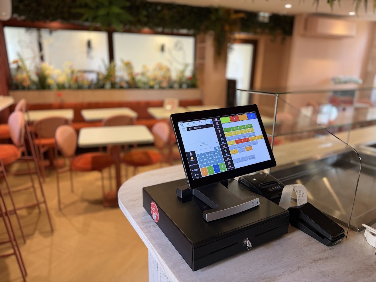 Interface du logiciel de caisse CARREPOS NF525